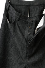 画像をギャラリービューアに読み込む, forme d'expression Baggy 5 Pocket Pants (Carbon)