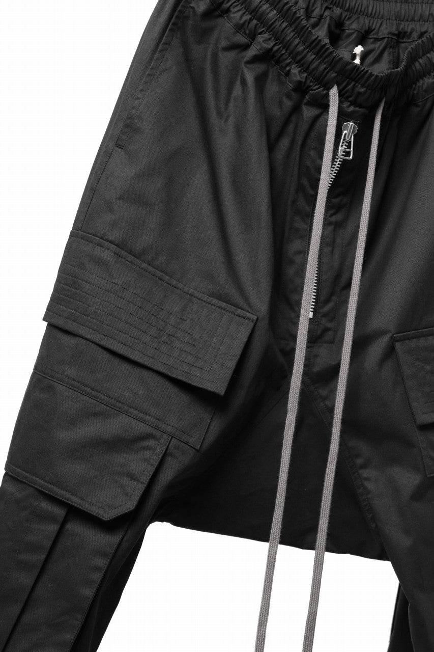 Load image into Gallery viewer, A.F ARTEFACT FRONT ZIP CARGO SAROUEL EASY PANTS (BLACK)
