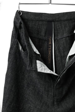 画像をギャラリービューアに読み込む, forme d'expression Baggy 5 Pocket Pants (Carbon)