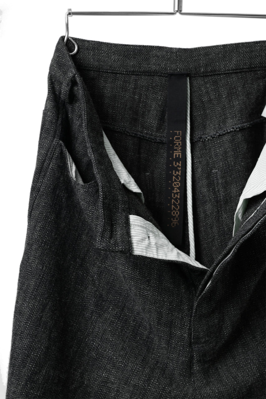 画像をギャラリービューアに読み込む, forme d'expression Baggy 5 Pocket Pants (Carbon)