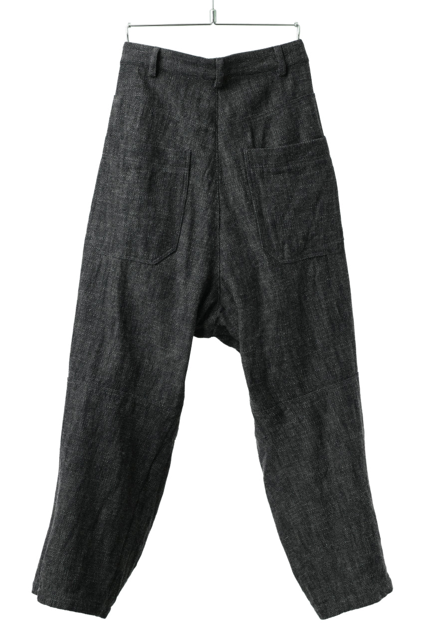 画像をギャラリービューアに読み込む, forme d'expression Baggy 5 Pocket Pants (Carbon)