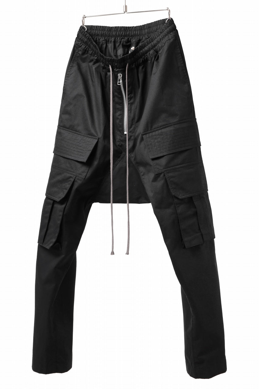 Load image into Gallery viewer, A.F ARTEFACT FRONT ZIP CARGO SAROUEL EASY PANTS (BLACK)