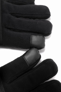画像をギャラリービューアに読み込む, D-VEC x ALMOSTBLACK POLARTEC GLOVES / GORE-TEX INFINIUM 2L (BLACK)