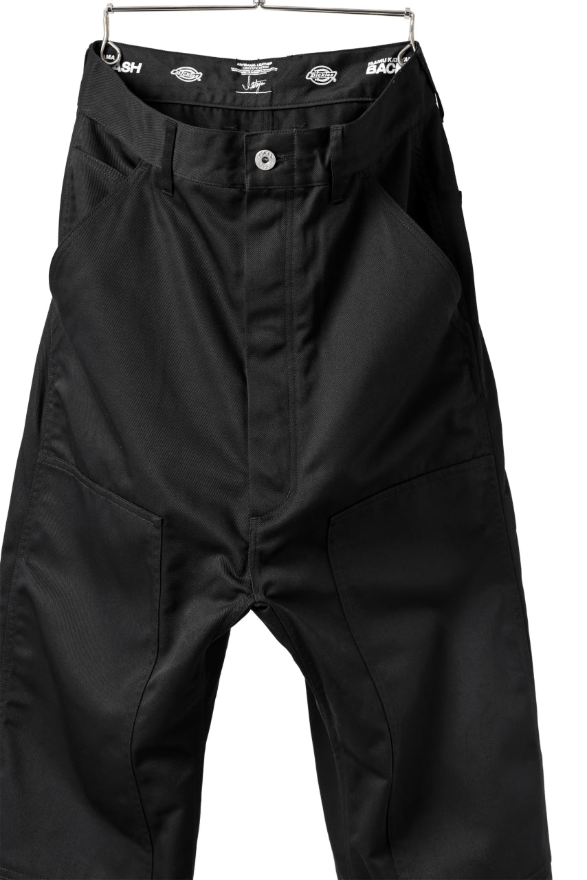 Load image into Gallery viewer, ISAMU KATAYAMA BACKLASH xx Dickies® DOUBLE KNEE PANTS (BLACK)