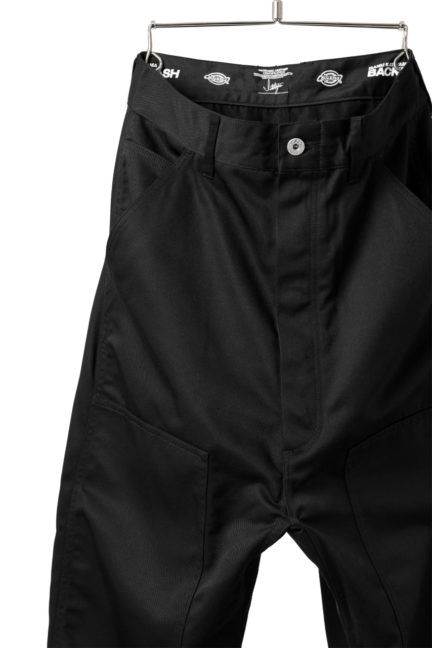 Load image into Gallery viewer, ISAMU KATAYAMA BACKLASH xx Dickies® DOUBLE KNEE PANTS (BLACK)