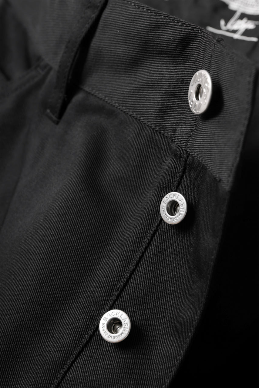 Load image into Gallery viewer, ISAMU KATAYAMA BACKLASH xx Dickies® DOUBLE KNEE PANTS (BLACK)