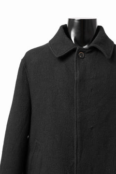 画像をギャラリービューアに読み込む, forme d'expression Hidden Plaquette Caban Short Coat (Black)