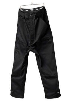 Load image into Gallery viewer, ISAMU KATAYAMA BACKLASH xx Dickies® DOUBLE KNEE PANTS (BLACK)