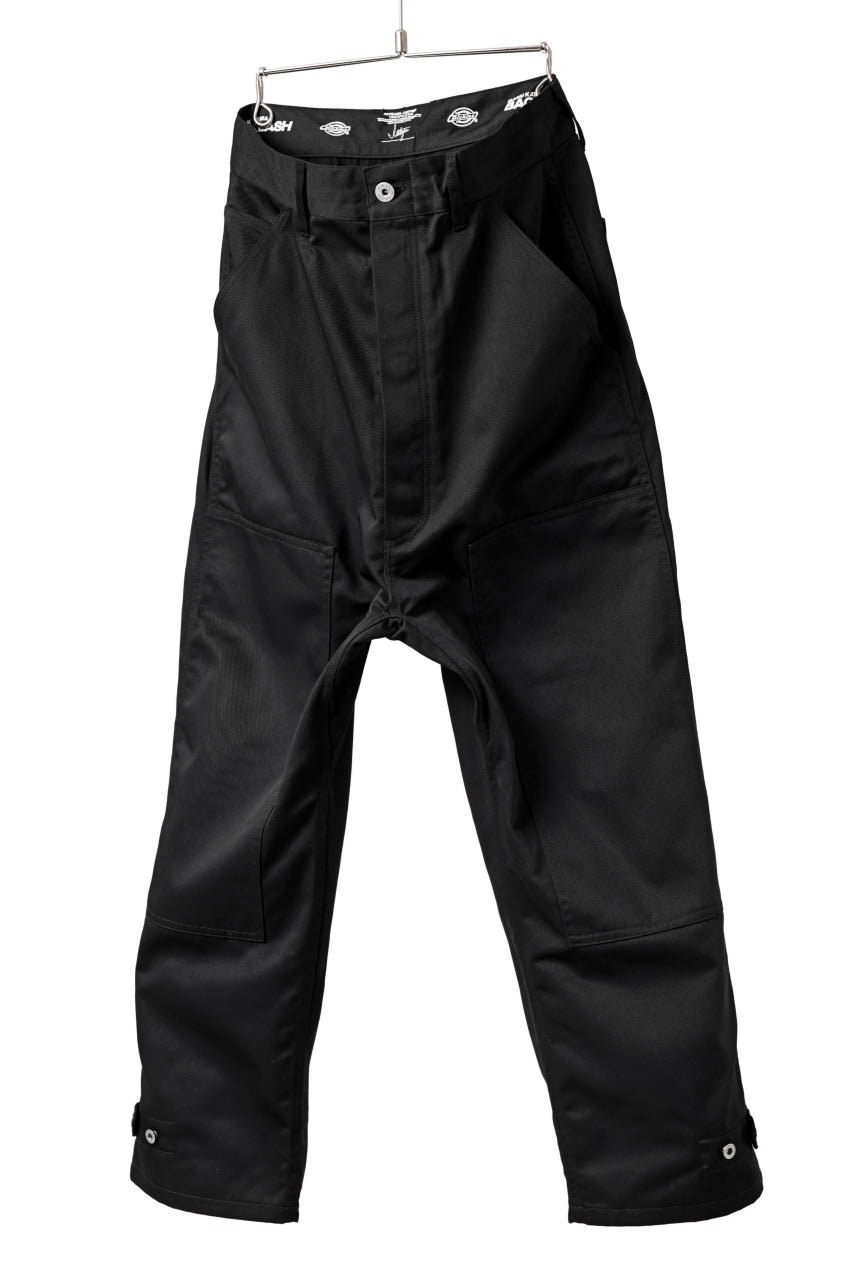 Load image into Gallery viewer, ISAMU KATAYAMA BACKLASH xx Dickies® DOUBLE KNEE PANTS (BLACK)