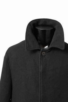 画像をギャラリービューアに読み込む, forme d'expression Hidden Plaquette Caban Short Coat (Black)