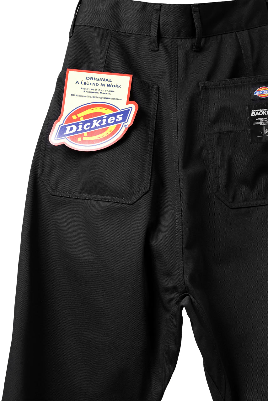 Load image into Gallery viewer, ISAMU KATAYAMA BACKLASH xx Dickies® DOUBLE KNEE PANTS (BLACK)