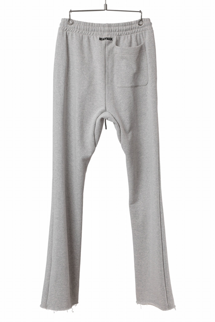 画像をギャラリービューアに読み込む, READYMADE SWEAT FLARE PANTS MENS (GRAY)