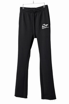 画像をギャラリービューアに読み込む, READYMADE SWEAT FLARE PANTS MENS (BLACK)