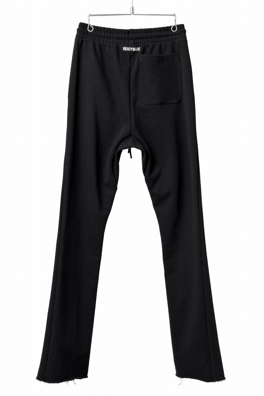 画像をギャラリービューアに読み込む, READYMADE SWEAT FLARE PANTS MENS (BLACK)