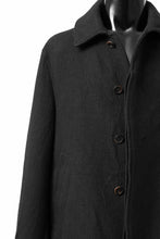 画像をギャラリービューアに読み込む, forme d'expression Hidden Plaquette Caban Short Coat (Black)