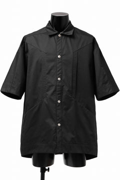 画像をギャラリービューアに読み込む, A.F ARTEFACT H/S COVER-ALL SHIRT (BLACK)