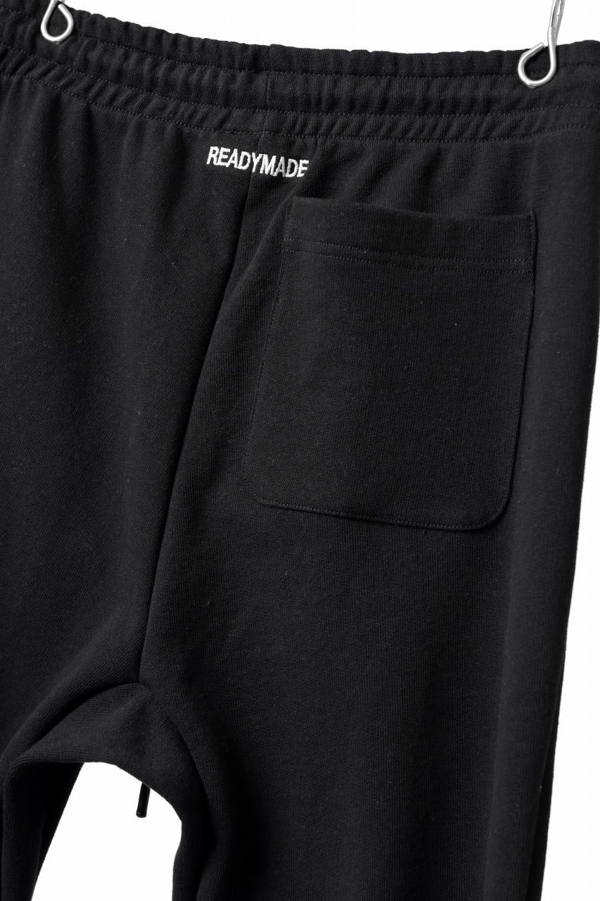 画像をギャラリービューアに読み込む, READYMADE SWEAT FLARE PANTS MENS (BLACK)