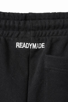 画像をギャラリービューアに読み込む, READYMADE SWEAT FLARE PANTS MENS (BLACK)