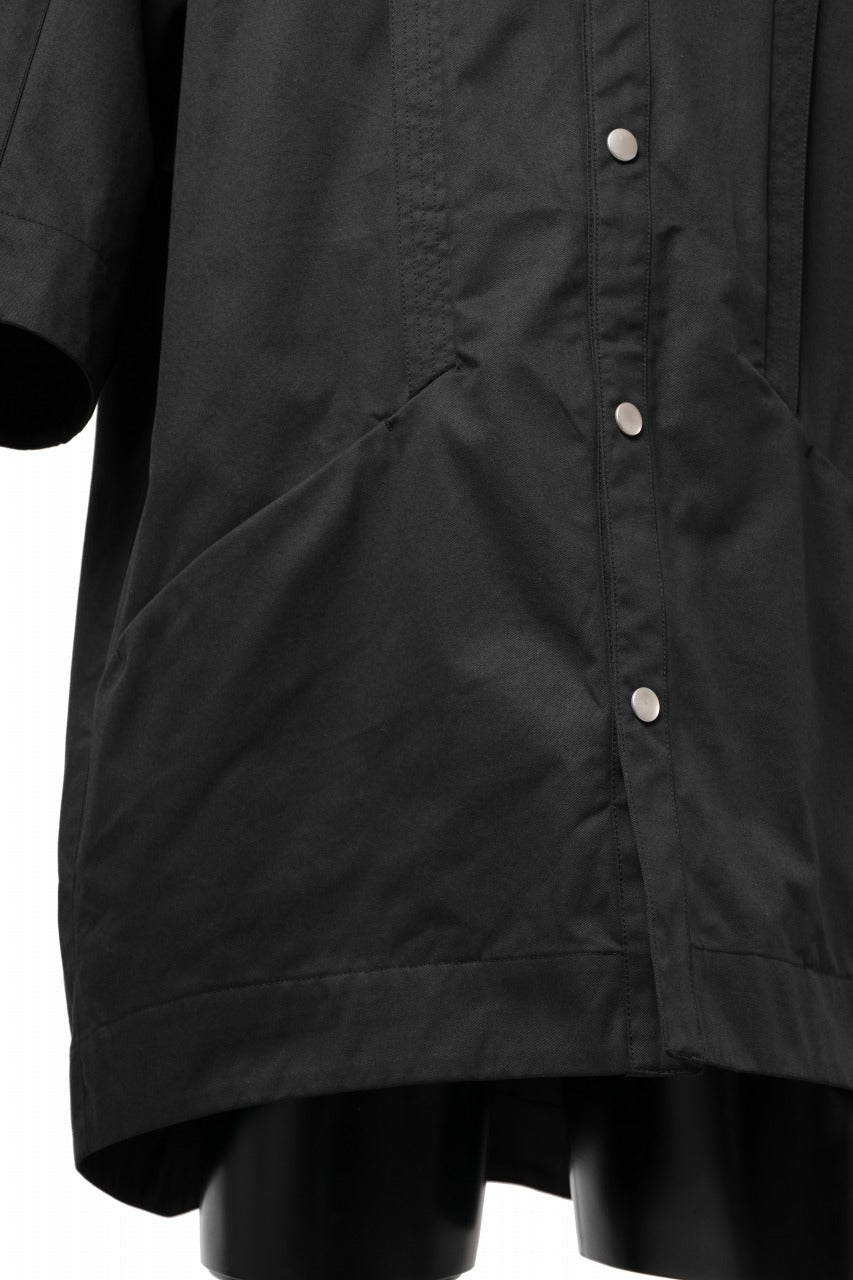 画像をギャラリービューアに読み込む, A.F ARTEFACT H/S COVER-ALL SHIRT (BLACK)