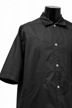 画像をギャラリービューアに読み込む, A.F ARTEFACT H/S COVER-ALL SHIRT (BLACK)