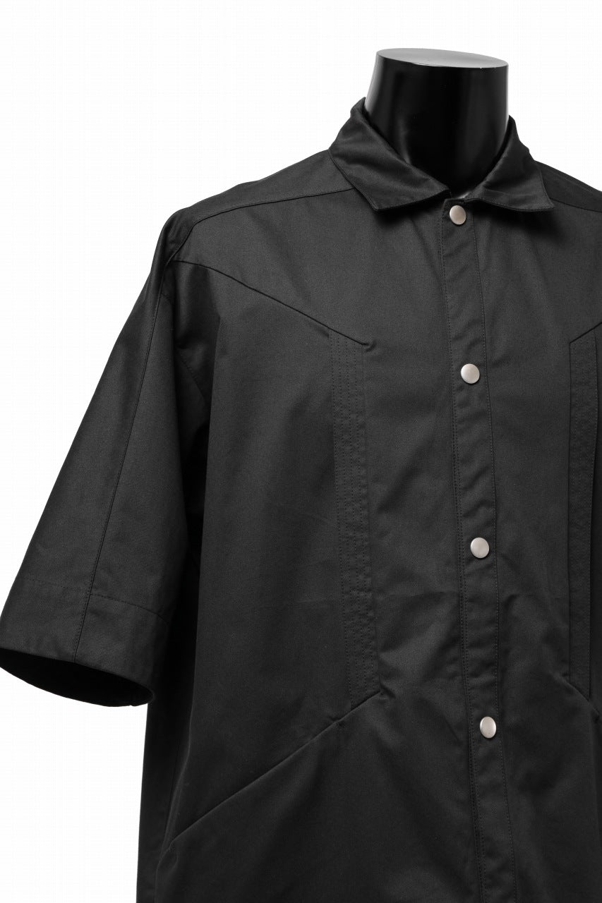 画像をギャラリービューアに読み込む, A.F ARTEFACT H/S COVER-ALL SHIRT (BLACK)