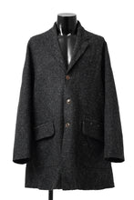 画像をギャラリービューアに読み込む, YUTA MATSUOKA jacket-coat / british wool melton including kempi (charcoal gray)