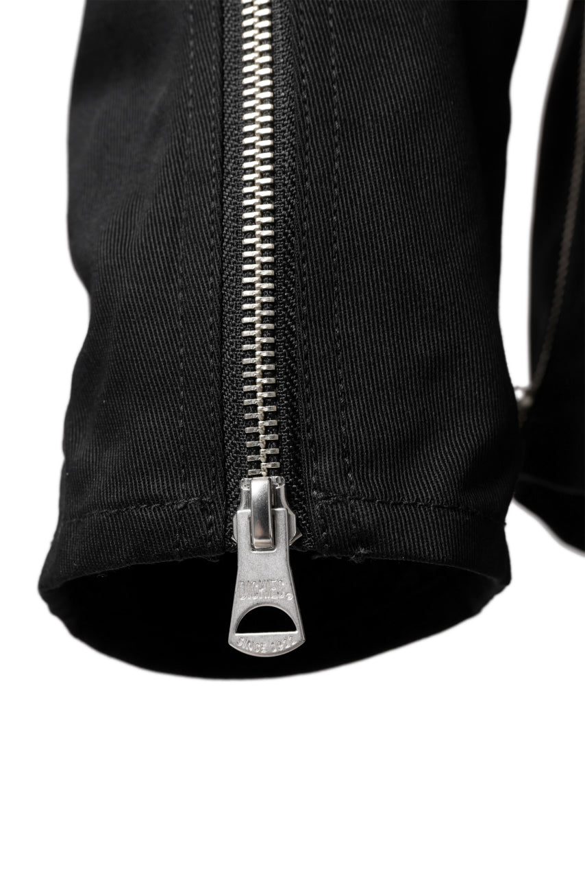 Load image into Gallery viewer, ISAMU KATAYAMA BACKLASH xx Dickies® DOUBLE RIDERS JACKET (BLACK)