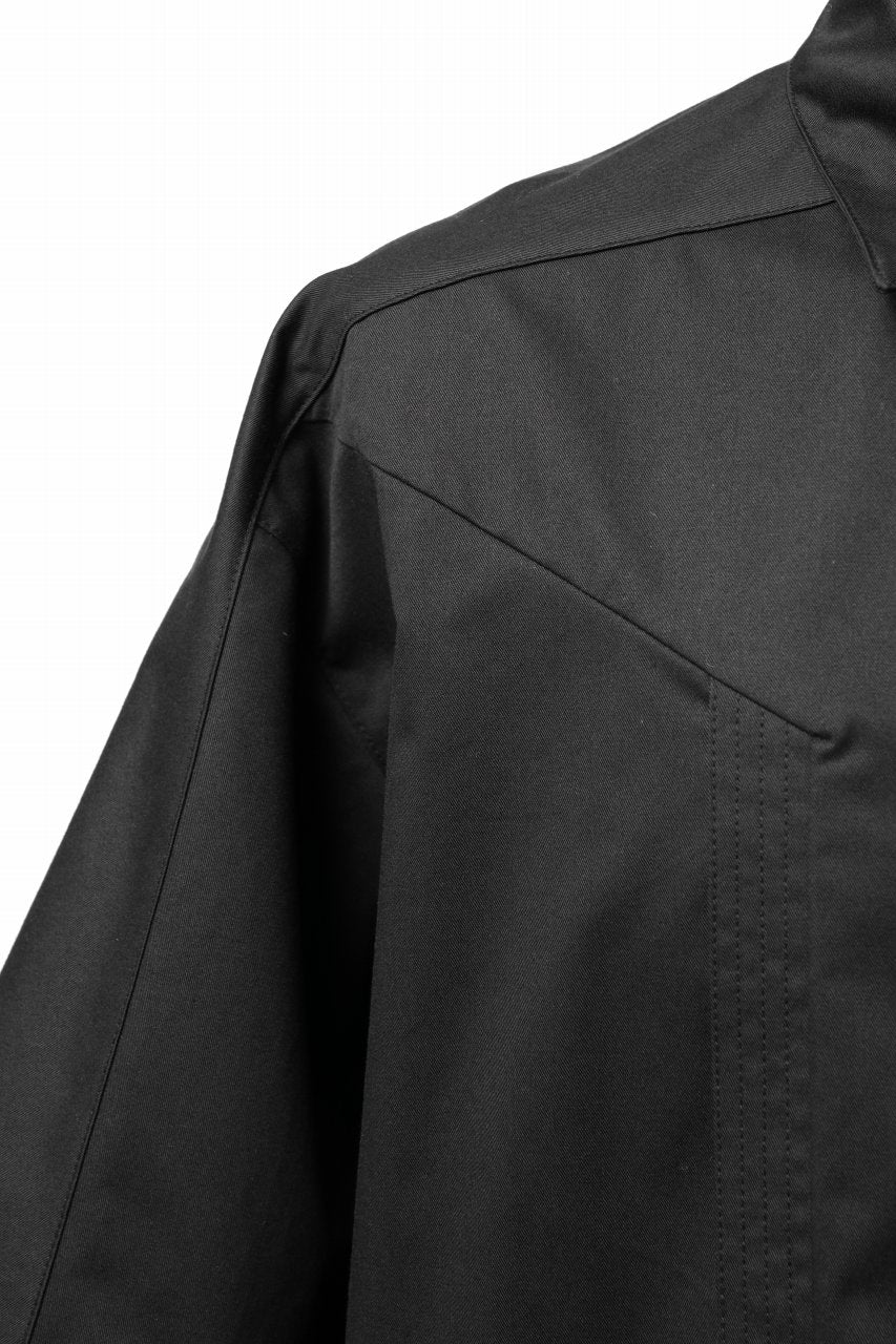 画像をギャラリービューアに読み込む, A.F ARTEFACT H/S COVER-ALL SHIRT (BLACK)