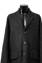 画像をギャラリービューアに読み込む, YUTA MATSUOKA jacket-coat / british wool melton including kempi (charcoal gray)