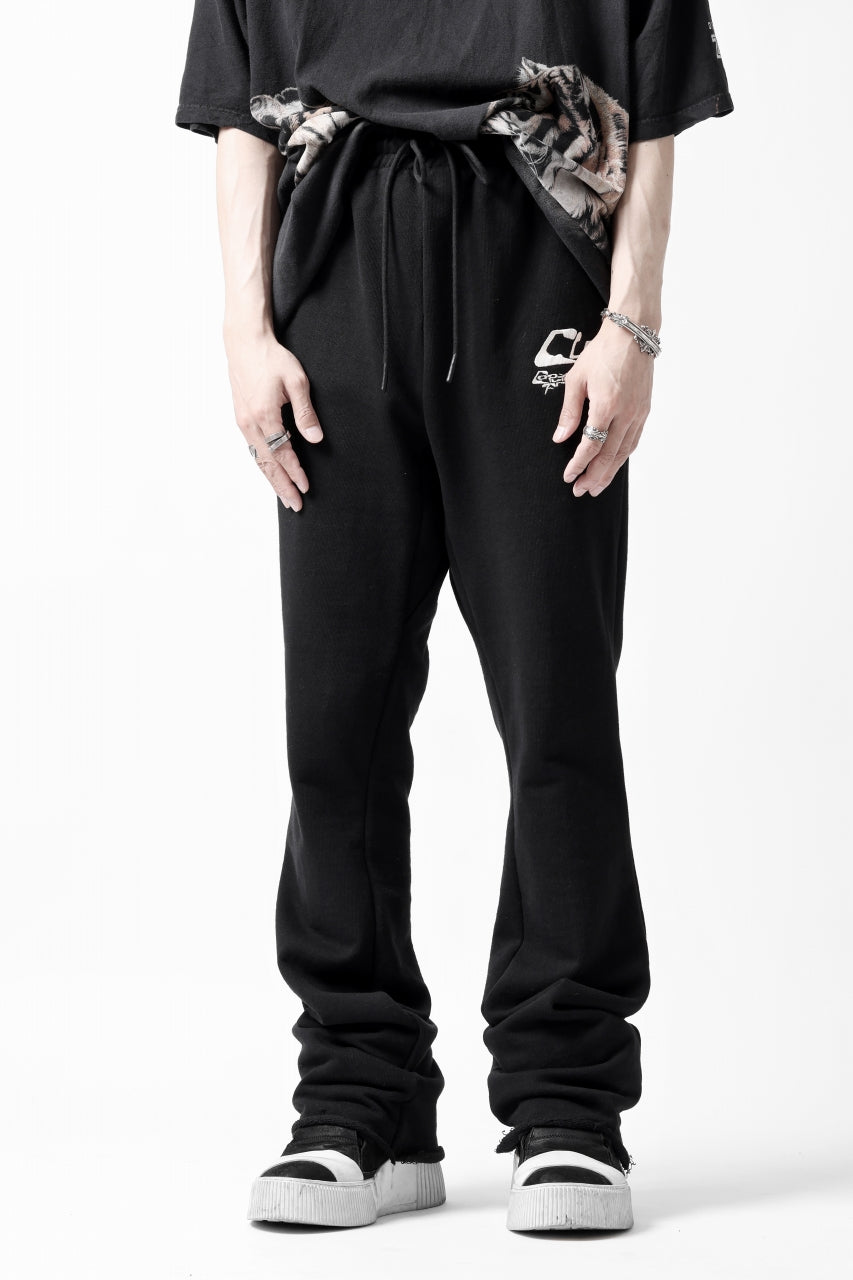 画像をギャラリービューアに読み込む, READYMADE SWEAT FLARE PANTS MENS (BLACK)