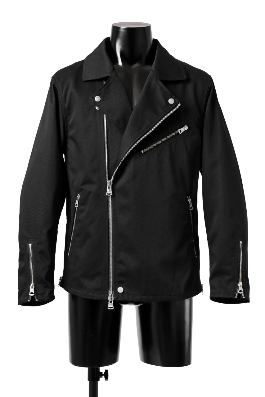 Load image into Gallery viewer, ISAMU KATAYAMA BACKLASH xx Dickies® DOUBLE RIDERS JACKET (BLACK)