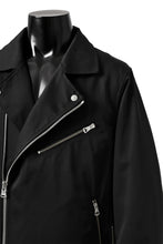 Load image into Gallery viewer, ISAMU KATAYAMA BACKLASH xx Dickies® DOUBLE RIDERS JACKET (BLACK)