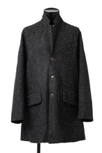 画像をギャラリービューアに読み込む, YUTA MATSUOKA jacket-coat / british wool melton including kempi (charcoal gray)