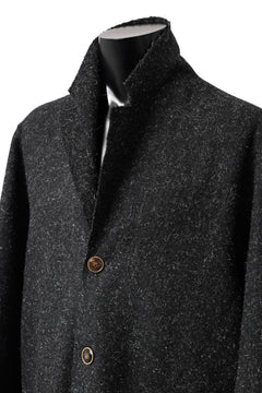 画像をギャラリービューアに読み込む, YUTA MATSUOKA jacket-coat / british wool melton including kempi (charcoal gray)