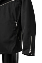 Load image into Gallery viewer, ISAMU KATAYAMA BACKLASH xx Dickies® DOUBLE RIDERS JACKET (BLACK)