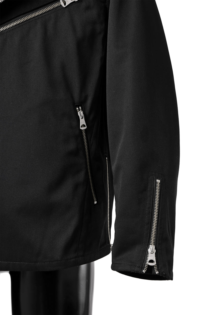 Load image into Gallery viewer, ISAMU KATAYAMA BACKLASH xx Dickies® DOUBLE RIDERS JACKET (BLACK)