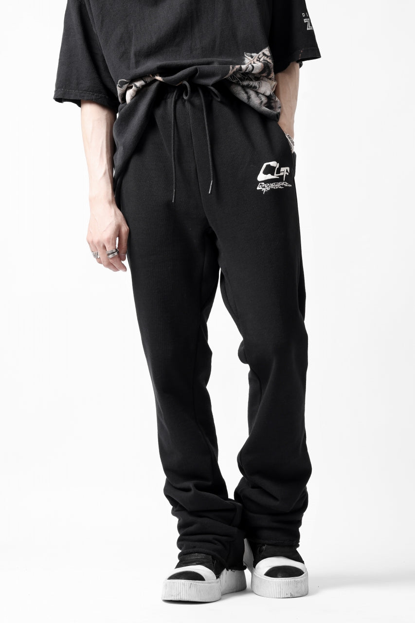 画像をギャラリービューアに読み込む, READYMADE SWEAT FLARE PANTS MENS (BLACK)