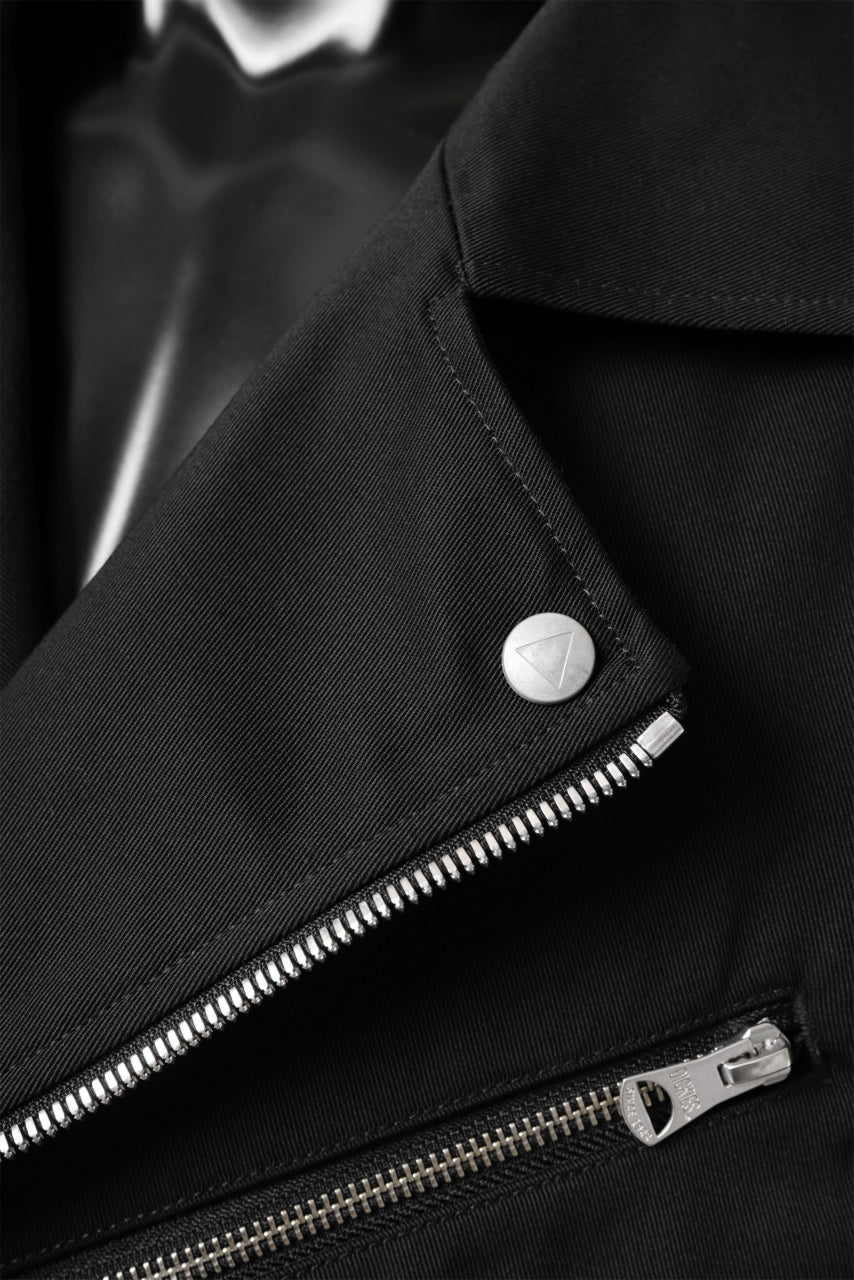 Load image into Gallery viewer, ISAMU KATAYAMA BACKLASH xx Dickies® DOUBLE RIDERS JACKET (BLACK)