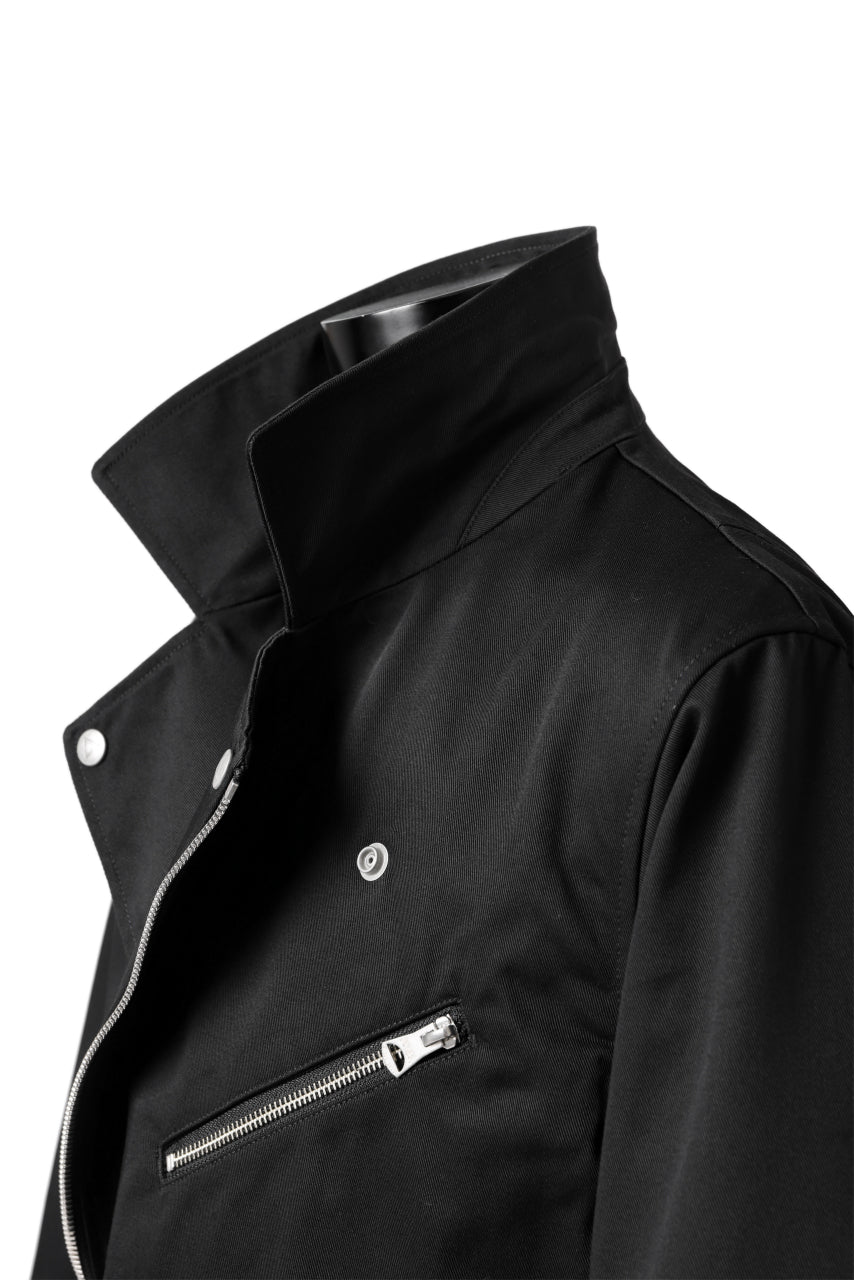Load image into Gallery viewer, ISAMU KATAYAMA BACKLASH xx Dickies® DOUBLE RIDERS JACKET (BLACK)