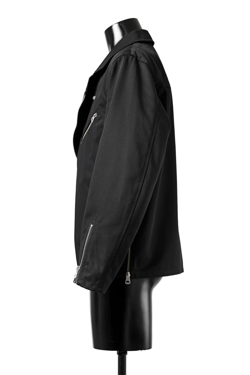 Load image into Gallery viewer, ISAMU KATAYAMA BACKLASH xx Dickies® DOUBLE RIDERS JACKET (BLACK)