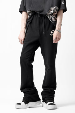 画像をギャラリービューアに読み込む, READYMADE SWEAT FLARE PANTS MENS (BLACK)