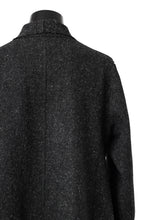 画像をギャラリービューアに読み込む, YUTA MATSUOKA jacket-coat / british wool melton including kempi (charcoal gray)