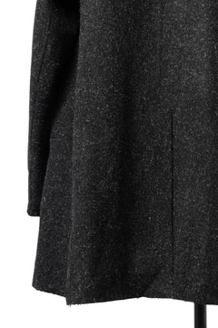 画像をギャラリービューアに読み込む, YUTA MATSUOKA jacket-coat / british wool melton including kempi (charcoal gray)