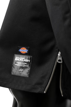 Load image into Gallery viewer, ISAMU KATAYAMA BACKLASH xx Dickies® DOUBLE RIDERS JACKET (BLACK)