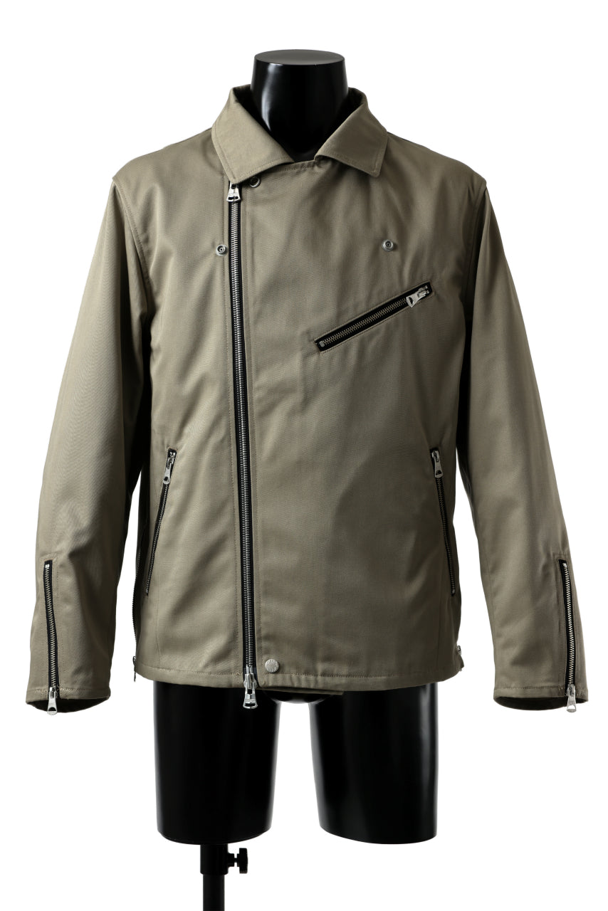 Load image into Gallery viewer, ISAMU KATAYAMA BACKLASH xx Dickies® DOUBLE RIDERS JACKET (KHAKI)