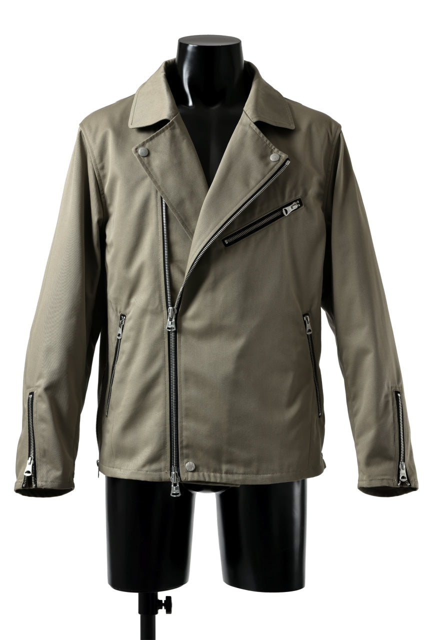 Load image into Gallery viewer, ISAMU KATAYAMA BACKLASH xx Dickies® DOUBLE RIDERS JACKET (KHAKI)