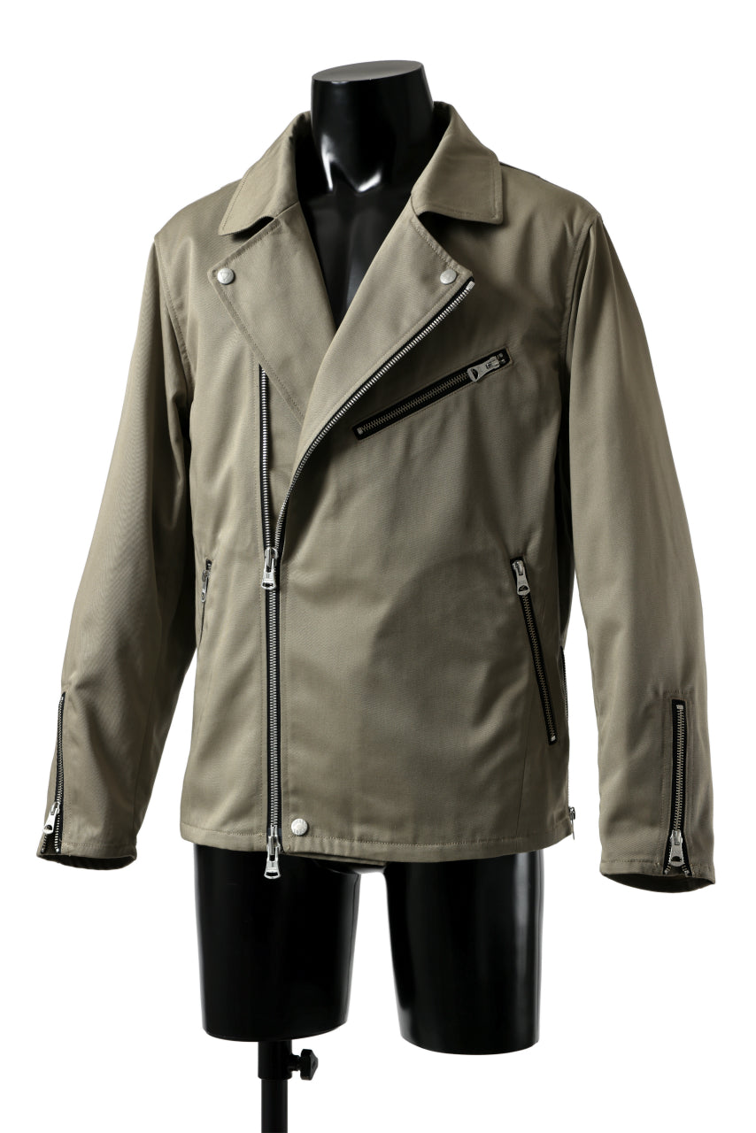 Load image into Gallery viewer, ISAMU KATAYAMA BACKLASH xx Dickies® DOUBLE RIDERS JACKET (KHAKI)