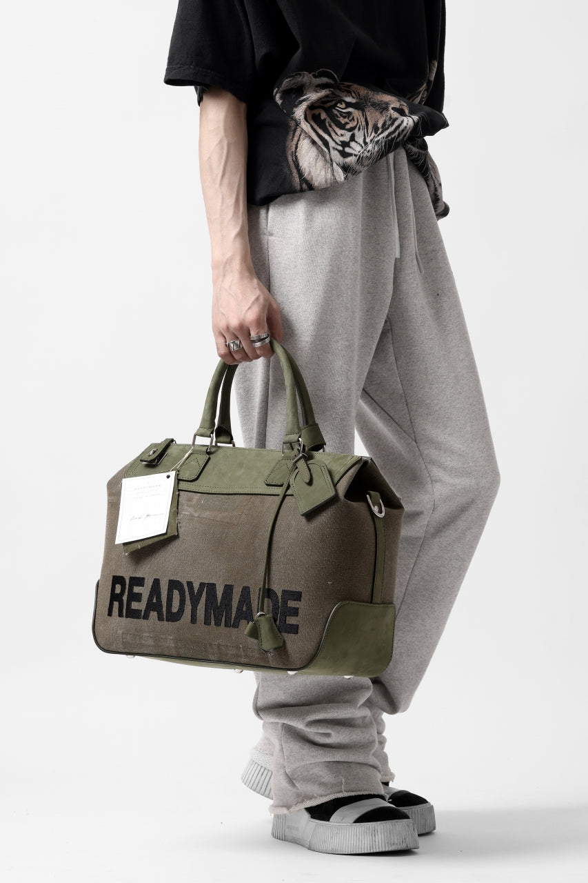 画像をギャラリービューアに読み込む, READYMADE GYM BAG MEDIUM (KHAKI GREEN)