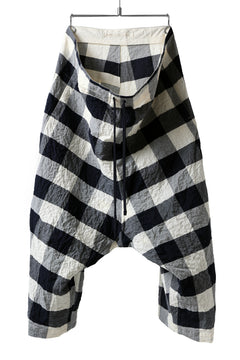 画像をギャラリービューアに読み込む, forme d'expression Fisherman Pants (Big Check)