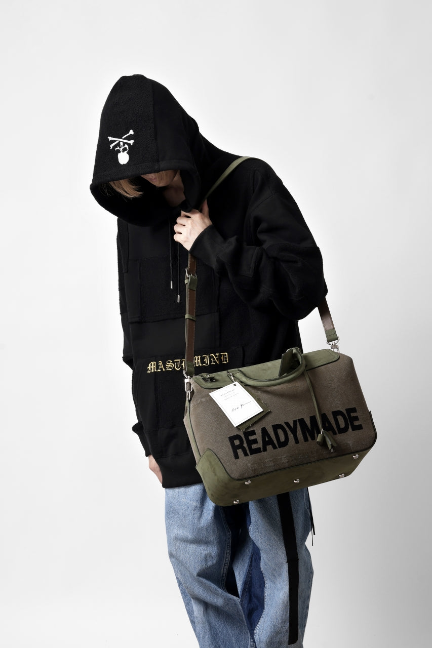 画像をギャラリービューアに読み込む, READYMADE GYM BAG MEDIUM (KHAKI GREEN)